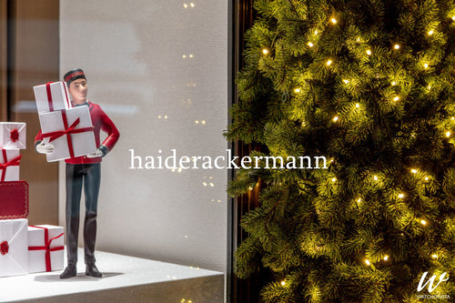 Cartier 2018 Christmas bellboy figurine for window display