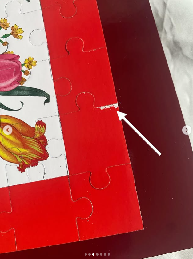 Gucci 2026 Chinese new year monogram leather & floral print puzzle