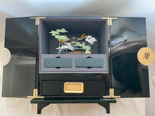 Audemars Piguet 2020 Mid-Autumn Festival lacquered wood cabinet watch display jewelry box