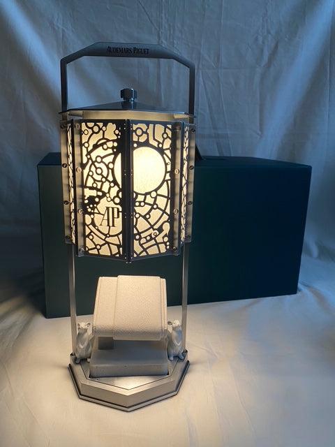 Audemars Piguet 2026 Mid-Autumn Festival stainless steel laser cut watch display lantern