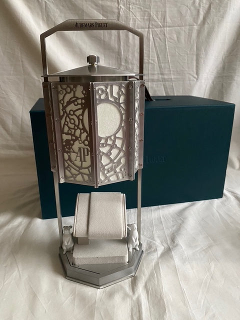 Audemars Piguet 2026 Mid-Autumn Festival stainless steel laser cut watch display lantern