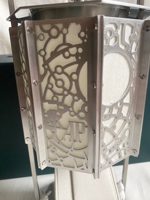 Audemars Piguet 2026 Mid-Autumn Festival stainless steel laser cut watch display lantern