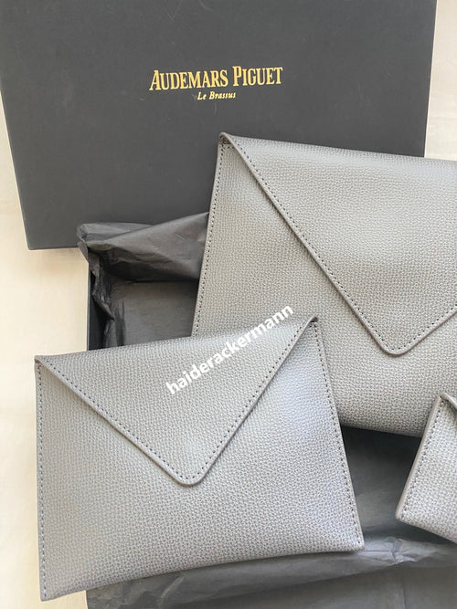 Audemars Piguet 2020 leather envelope pouch set of 3