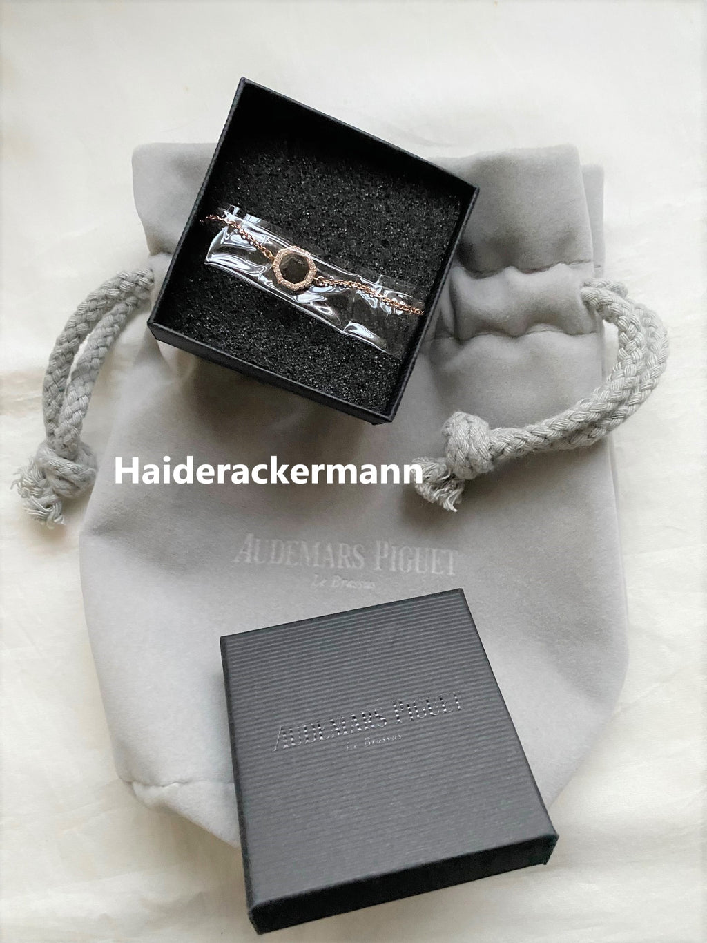 Audemars Piguet 2020 Melee diamonds rose gold bracelet