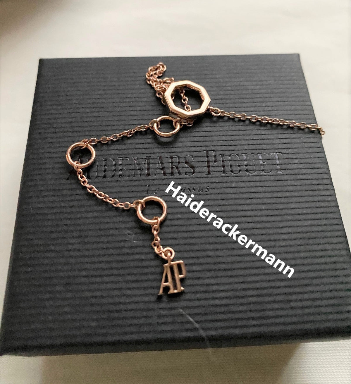 Audemars Piguet 2020 Melee diamonds rose gold bracelet