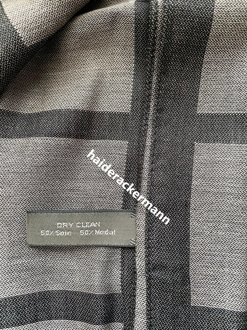 Audemars Piguet 2019 AP logo grey silk scarf