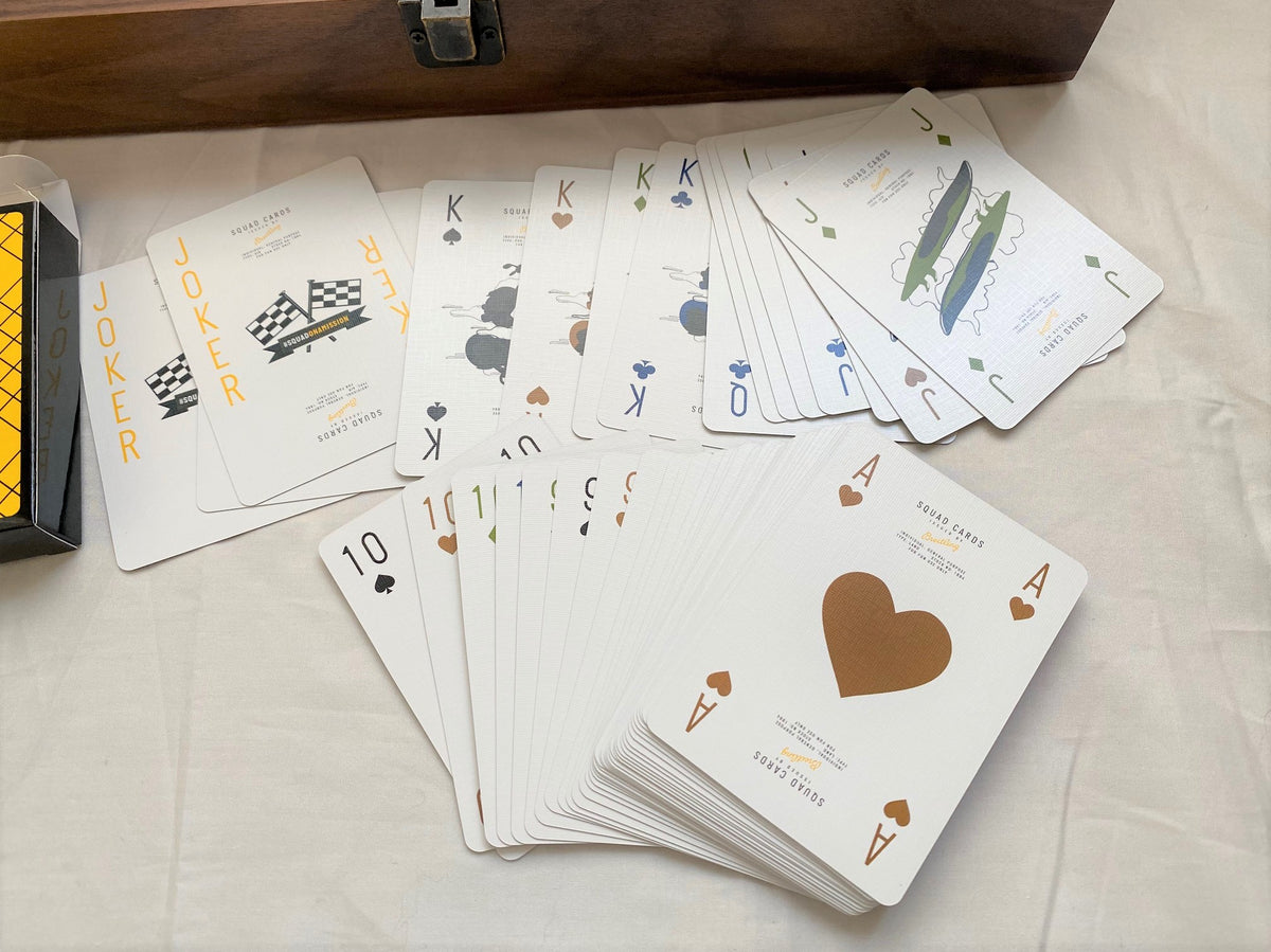 Breitling 2022 playing card & chips box