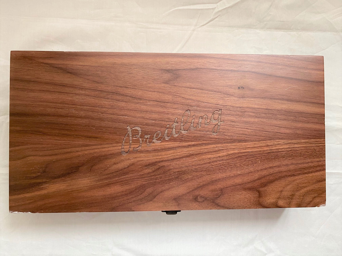 Breitling 2022 playing card & chips box