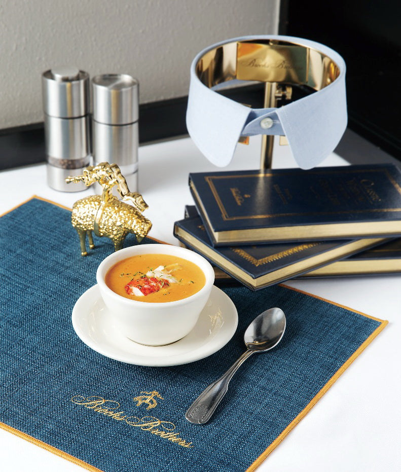 Brooks Brothers X Morton's The Steakhouse 2019 table mat box set