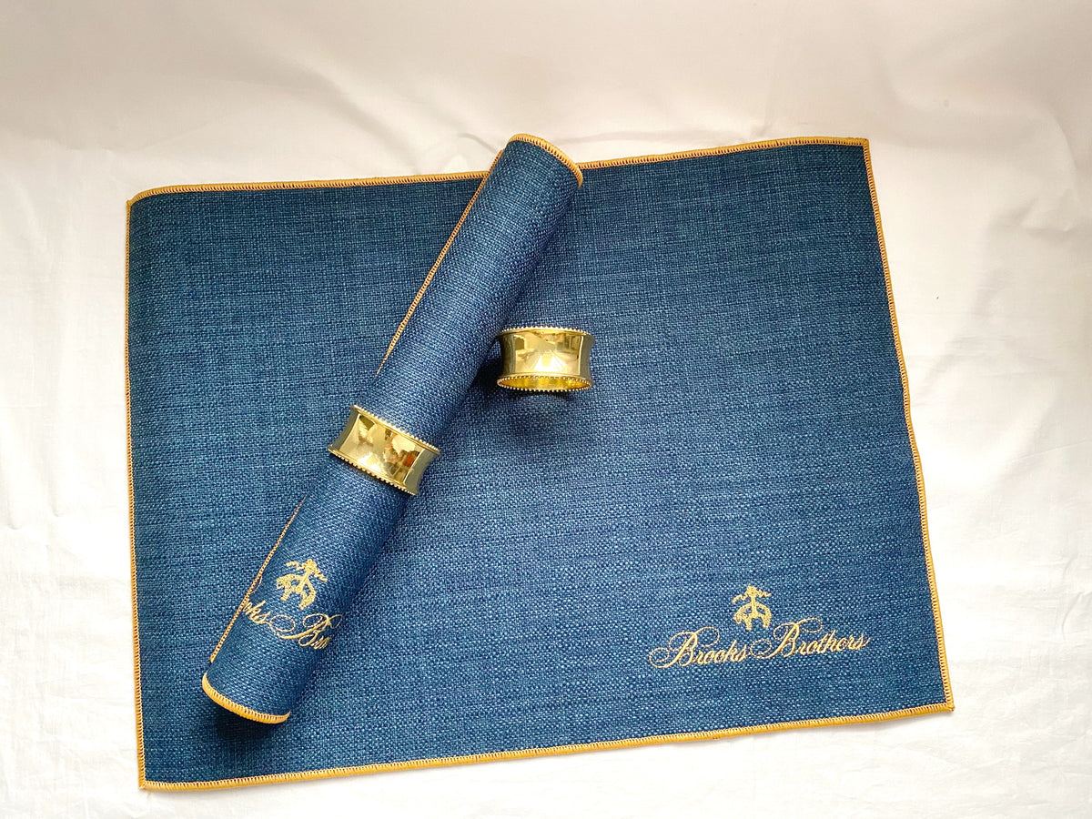 Brooks Brothers X Morton's The Steakhouse 2019 table mat box set
