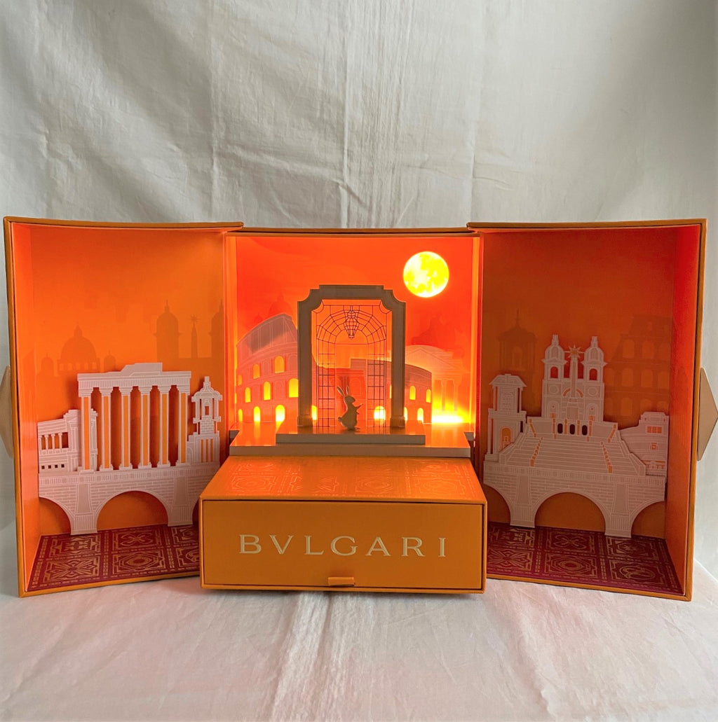 Bvlgari 2021 Mid-Autumn festival storage box with moon light design