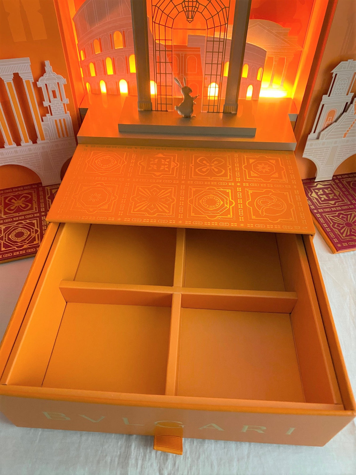 Bvlgari 2021 Mid-Autumn festival storage box with moon light design
