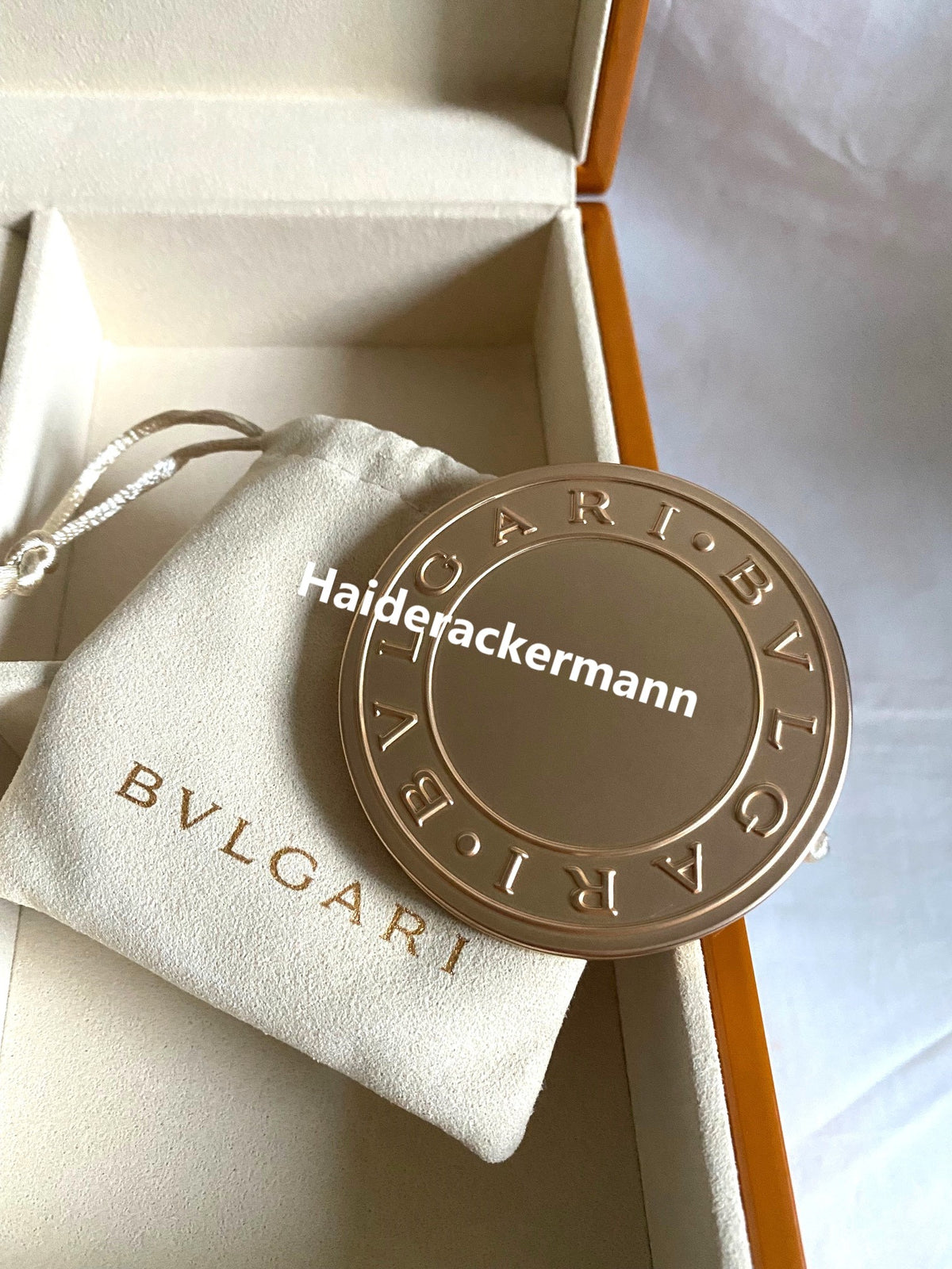 Bvlgari 2023 Mid-Autumn festival jewelry box with mirror