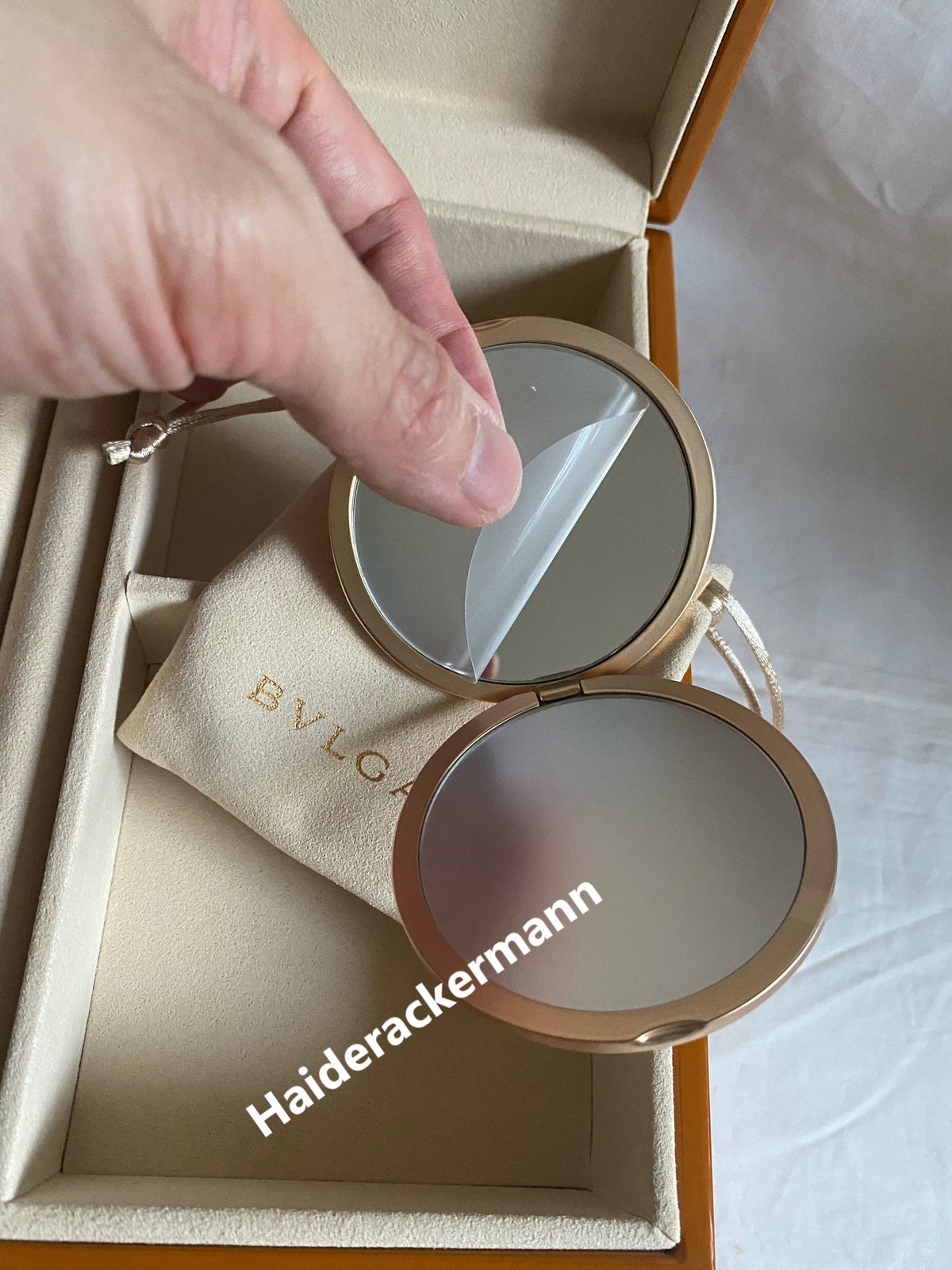 Bvlgari 2023 Mid-Autumn festival jewelry box with mirror