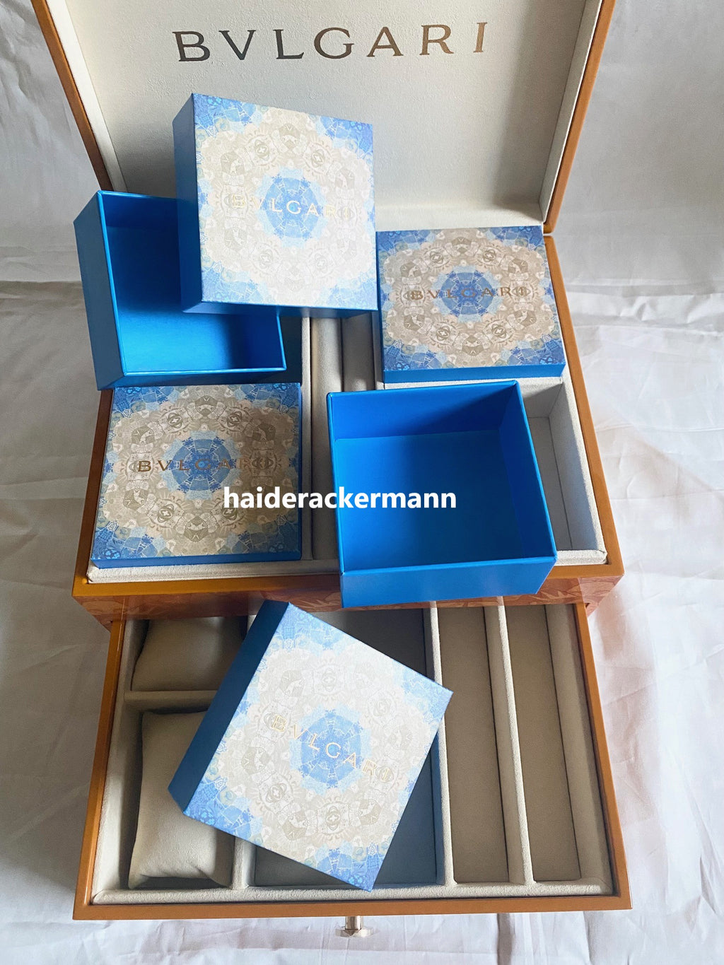 Bvlgari 2023 Mid-Autumn festival jewelry box with mirror