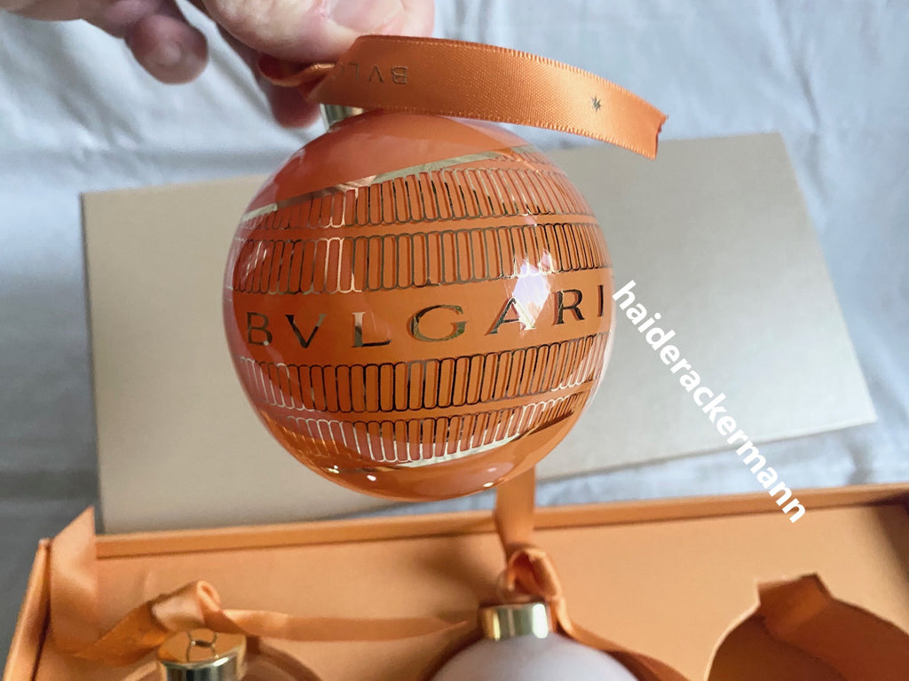 Bvlgari 2024 Christmas ornament box set
