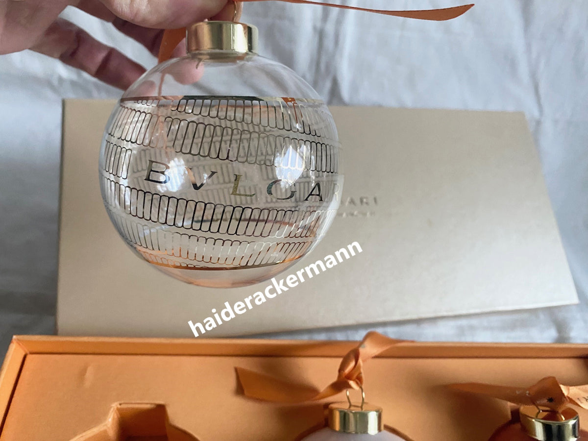 Bvlgari 2024 Christmas ornament box set