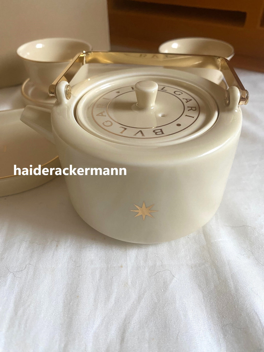 Bvlgari 2024 Mid-Autumn festival ceramic teapot cups box set