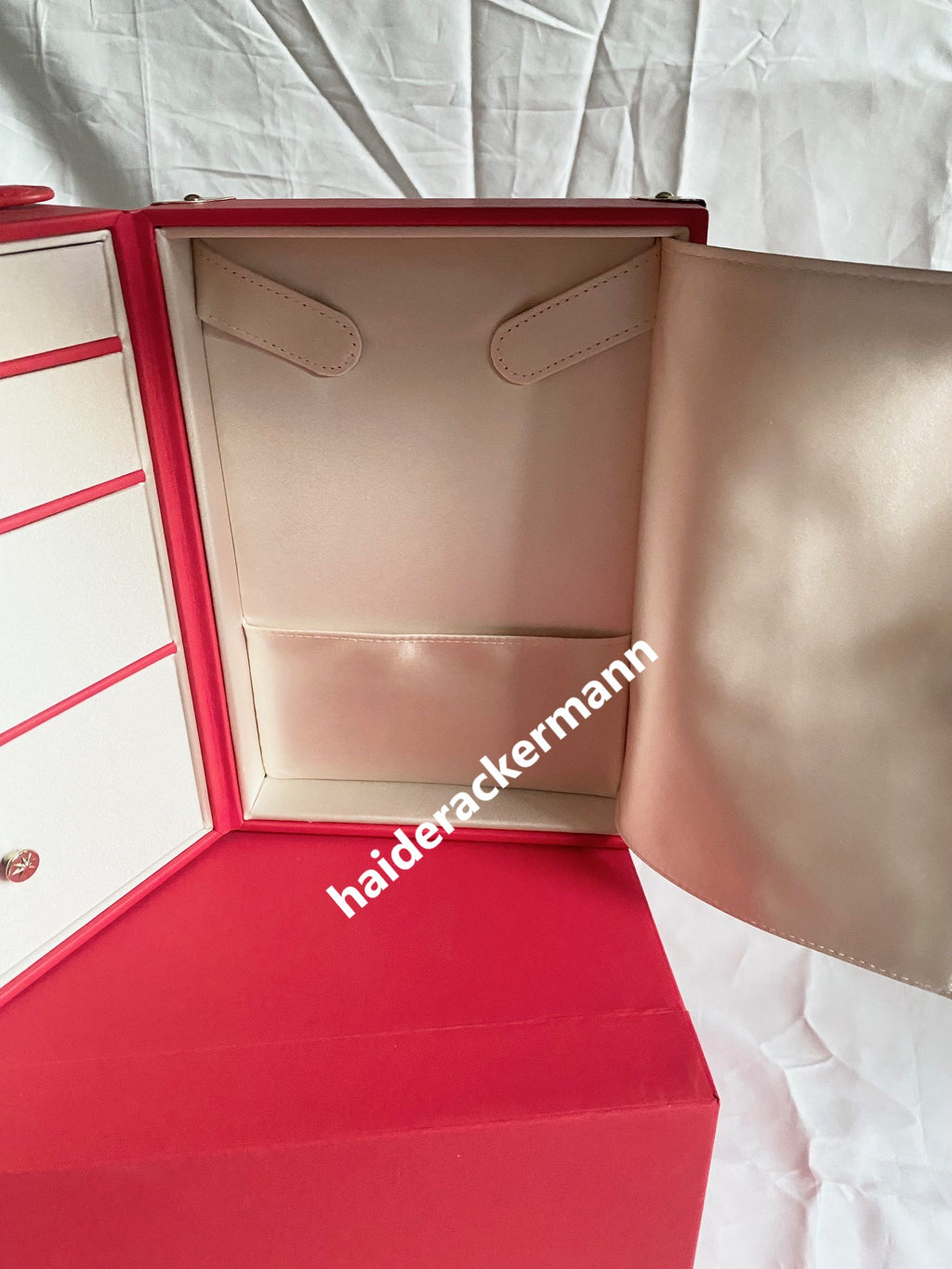Bvlgari 2025 Chinese New Year serpenti logo cabinet jewelry box & red packet box set