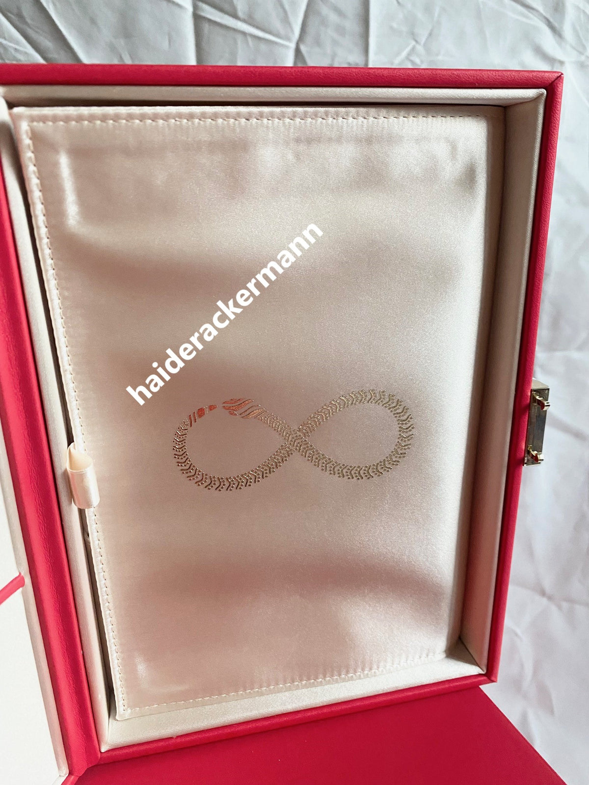 Bvlgari 2025 Chinese New Year serpenti logo cabinet jewelry box & red packet box set