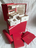 Bvlgari 2025 Chinese New Year serpenti logo cabinet jewelry box & red packet box set