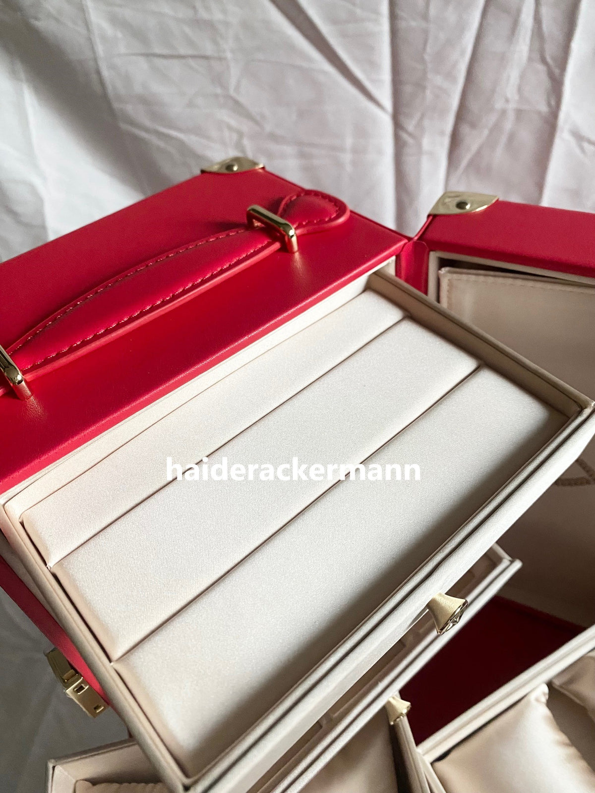 Bvlgari 2025 Chinese New Year serpenti logo cabinet jewelry box & red packet box set