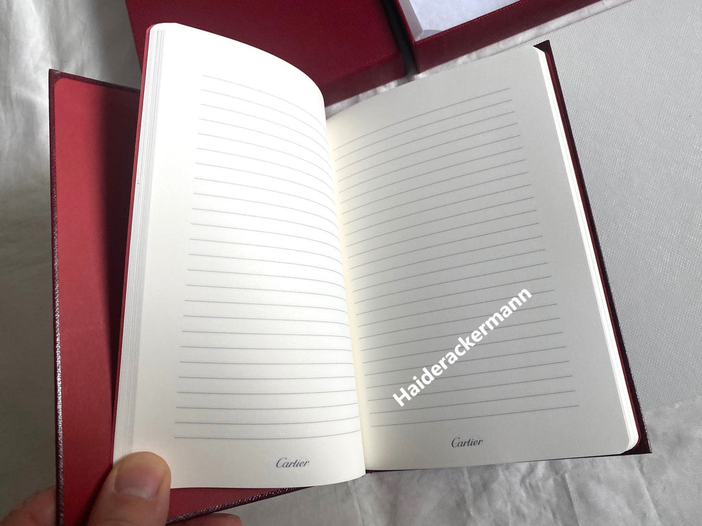 Cartier 2023 Le Voyage Recommence Beijing exhibition notebook & stamp box set