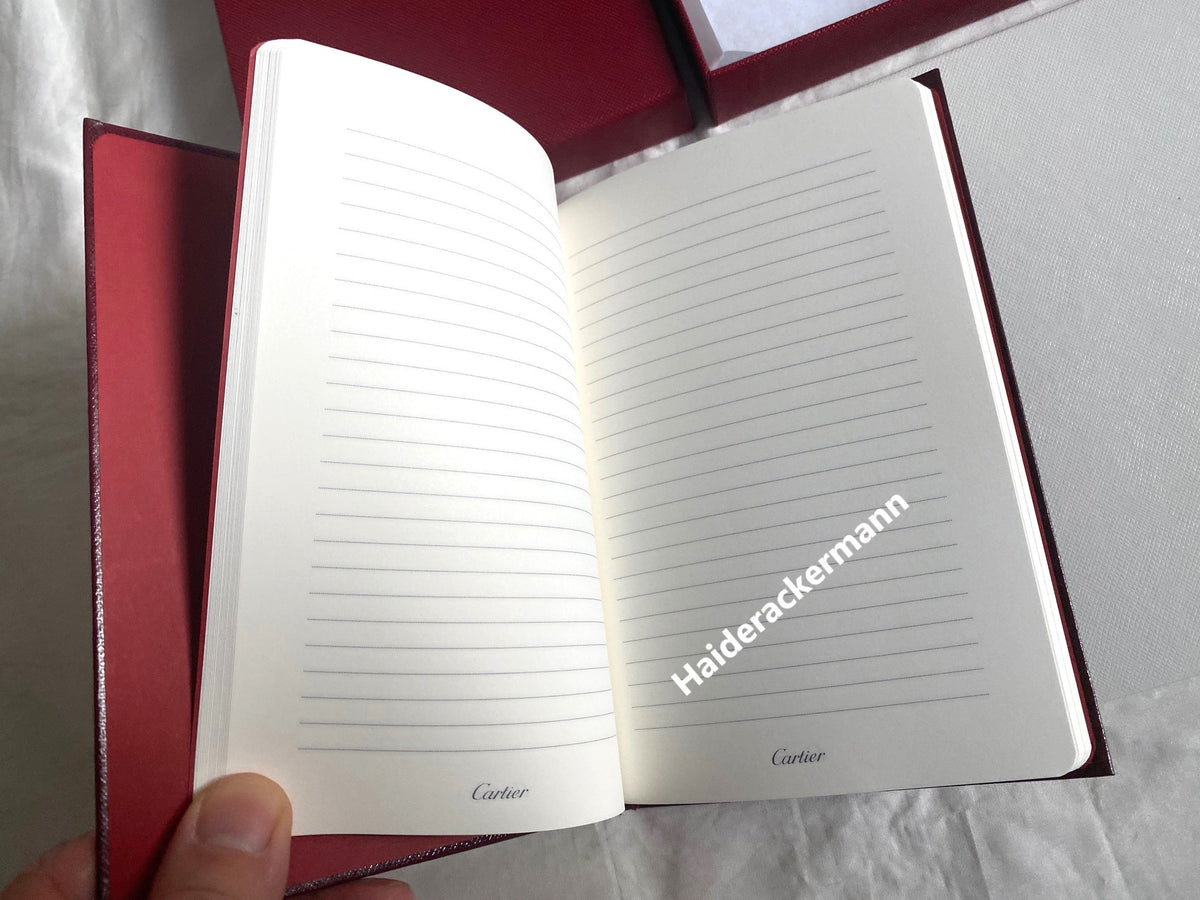 Cartier 2023 Le Voyage Recommence Beijing exhibition notebook & stamp box set