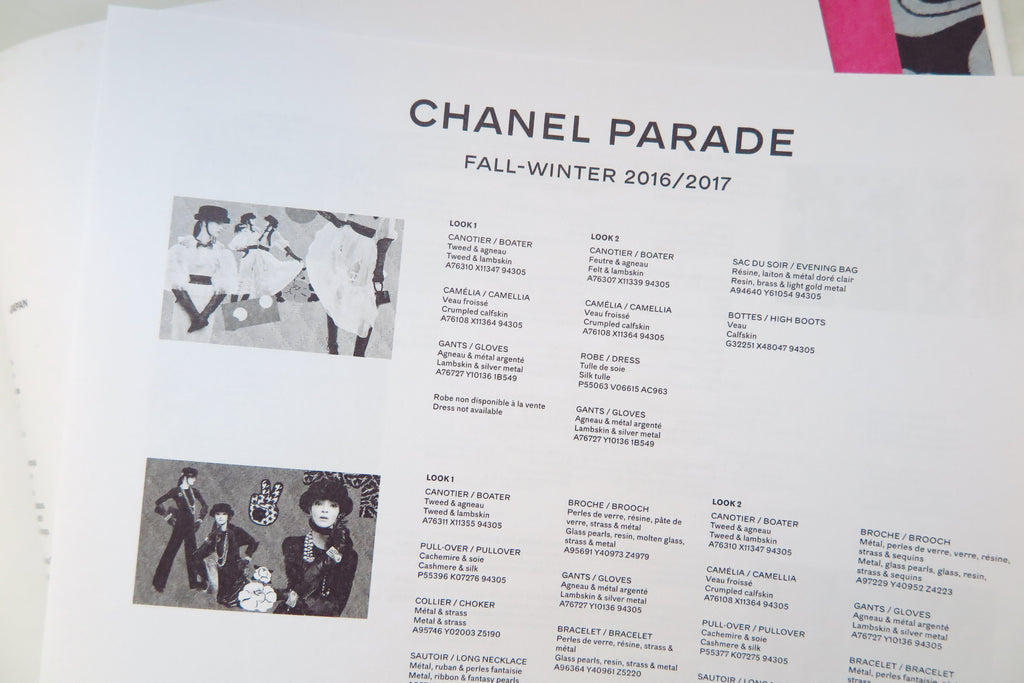 Chanel by Karl Lagerfeld 2016 Fall Winter