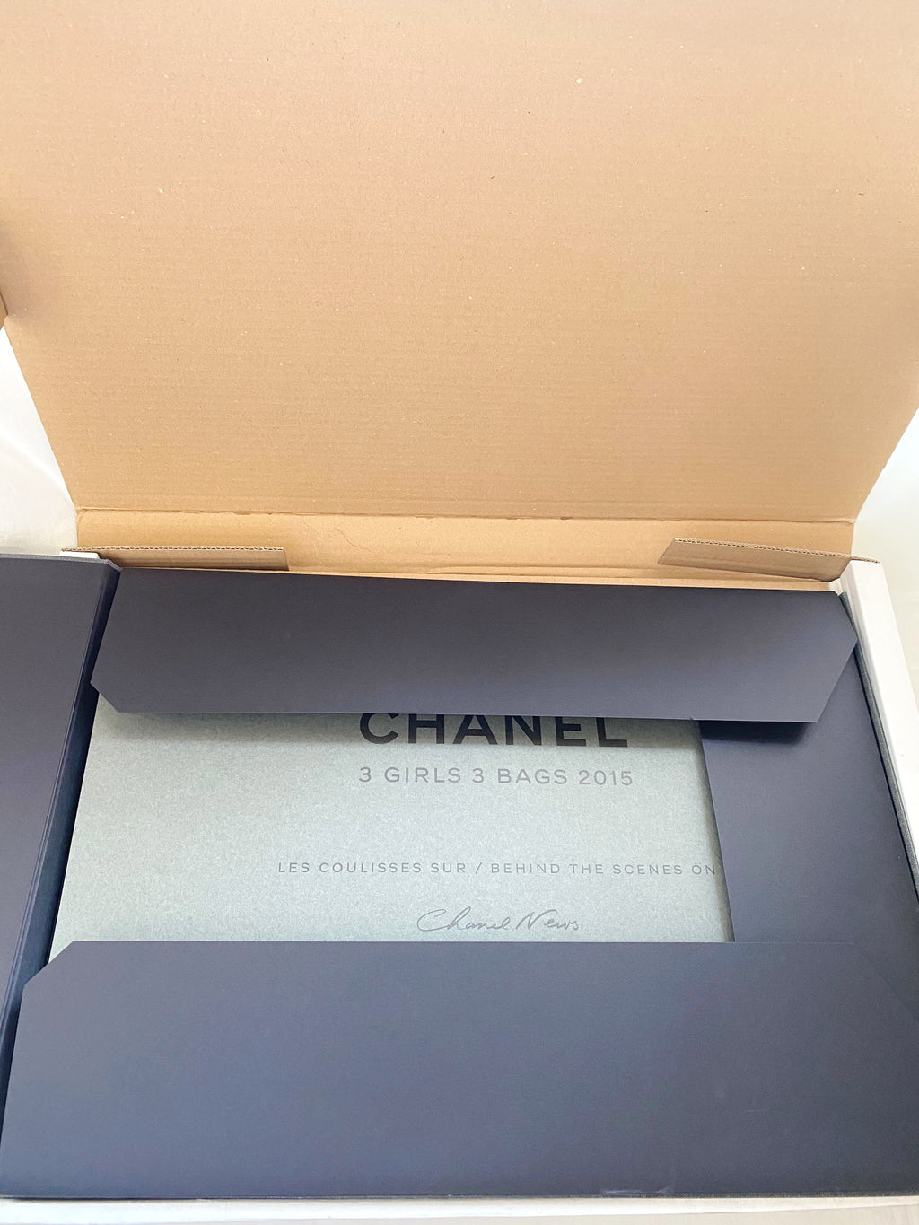 Chanel 2015 Spring Summer 3 girls 3 bags campaign photograph boards