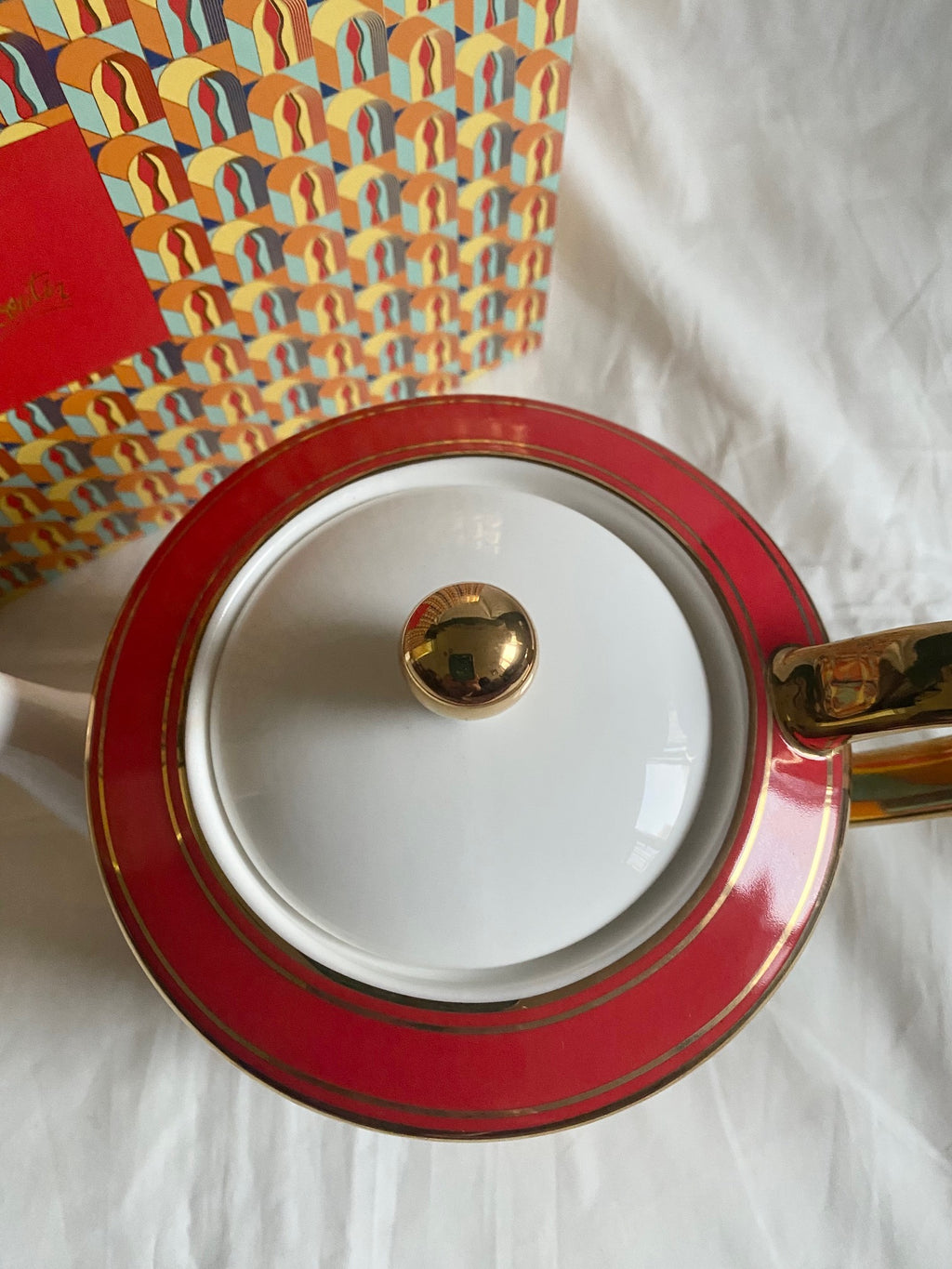 Christian Louboutin 2024 art deco big teapot box set