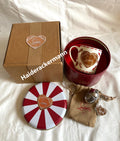 Christian Louboutin mug tea diffuser box set