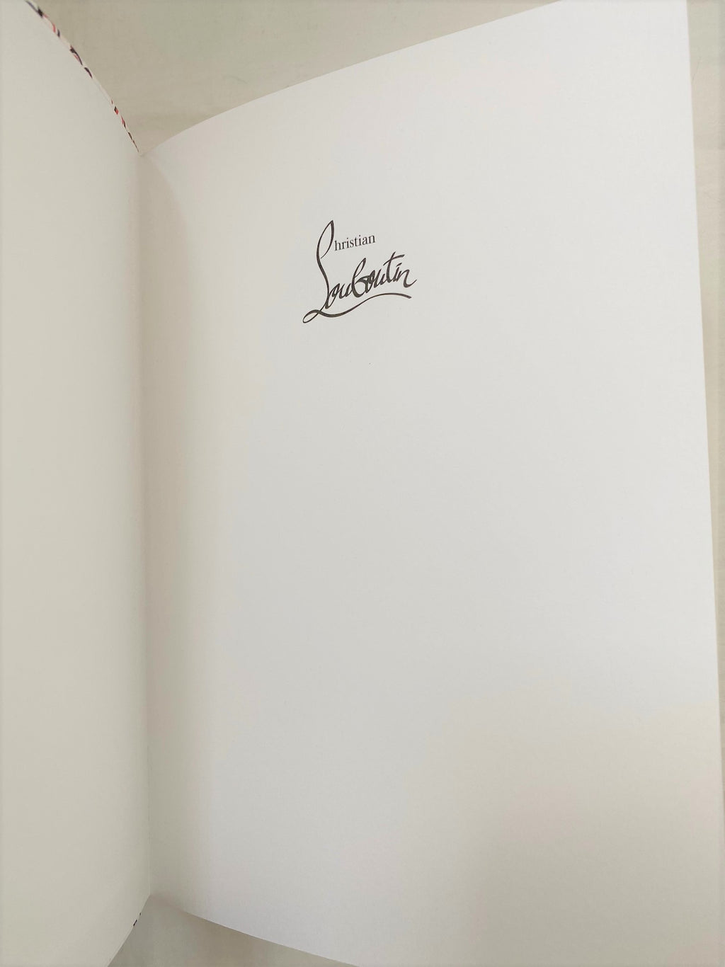 Christian Louboutin Loubitag artwork print notebook