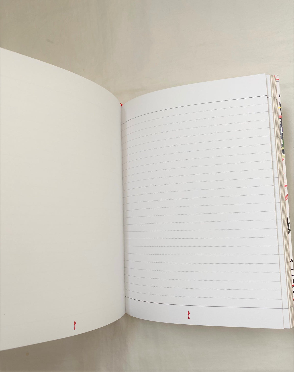 Christian Louboutin Loubitag artwork print notebook