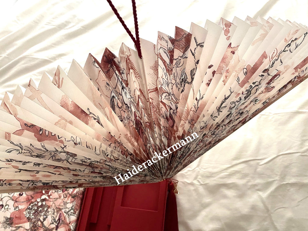 DIOR 2023 Chinese New Year large floral fan & red packet box set