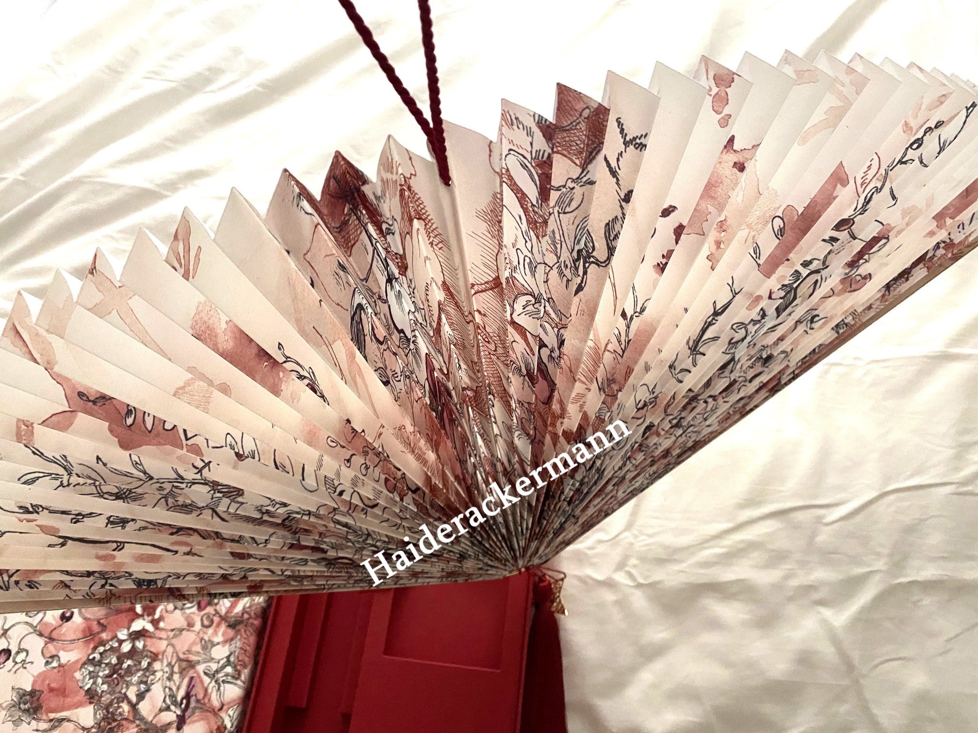 DIOR 2023 Chinese New Year large floral fan & red packet box set