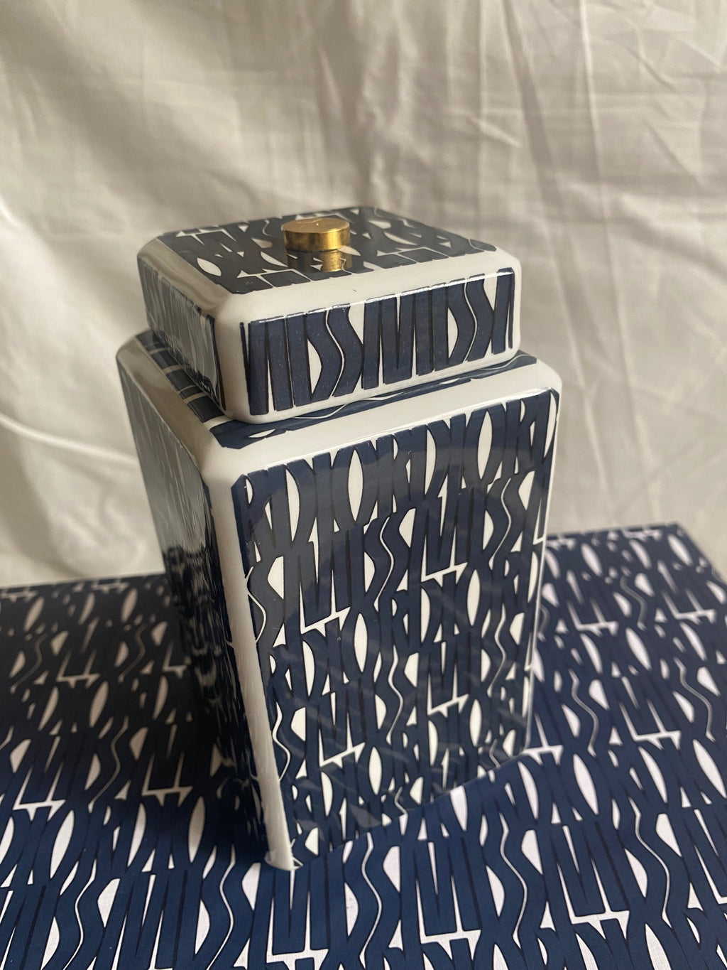 Dior 2024 Mid-Autumn festival monogram porcelain tea jar & accessories box