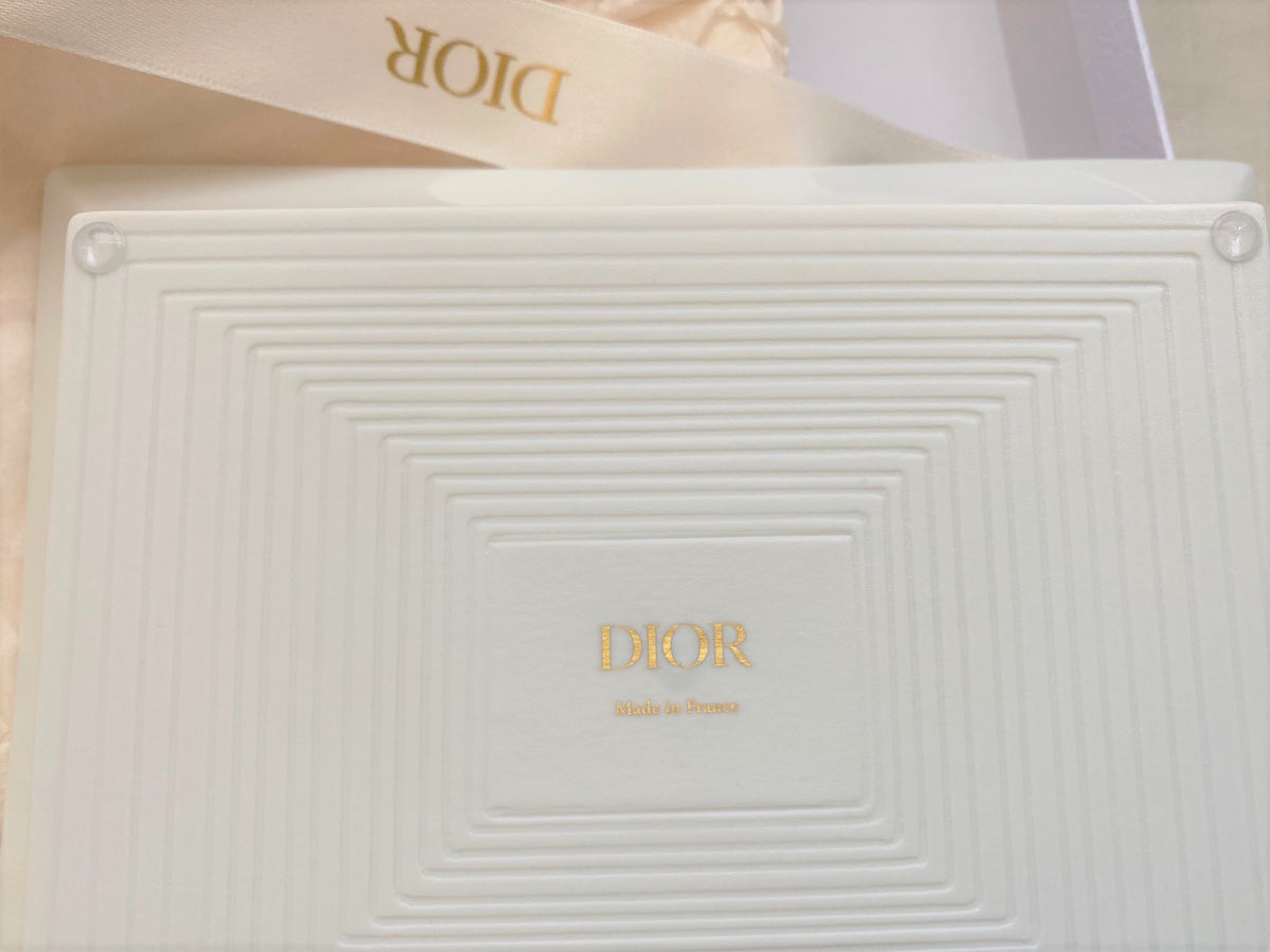 Dior giraffe motif porcelain trinket tray