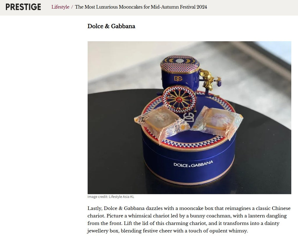Dolce & Gabbana 2024 sicilian cart & jewelry box