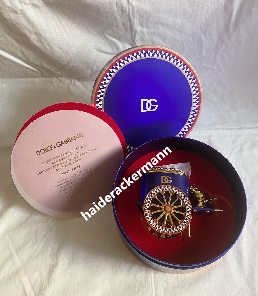 Dolce & Gabbana 2024 sicilian cart & jewelry box