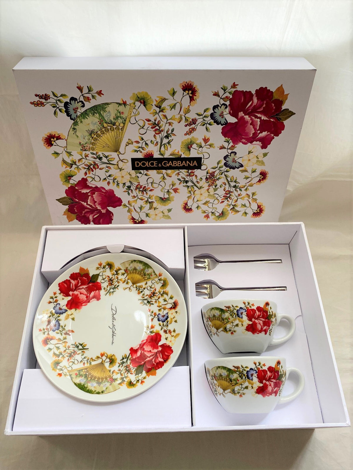 Dolce & Gabbana X Loveramics 2019 Mid-Autumn festival floral tea cup set
