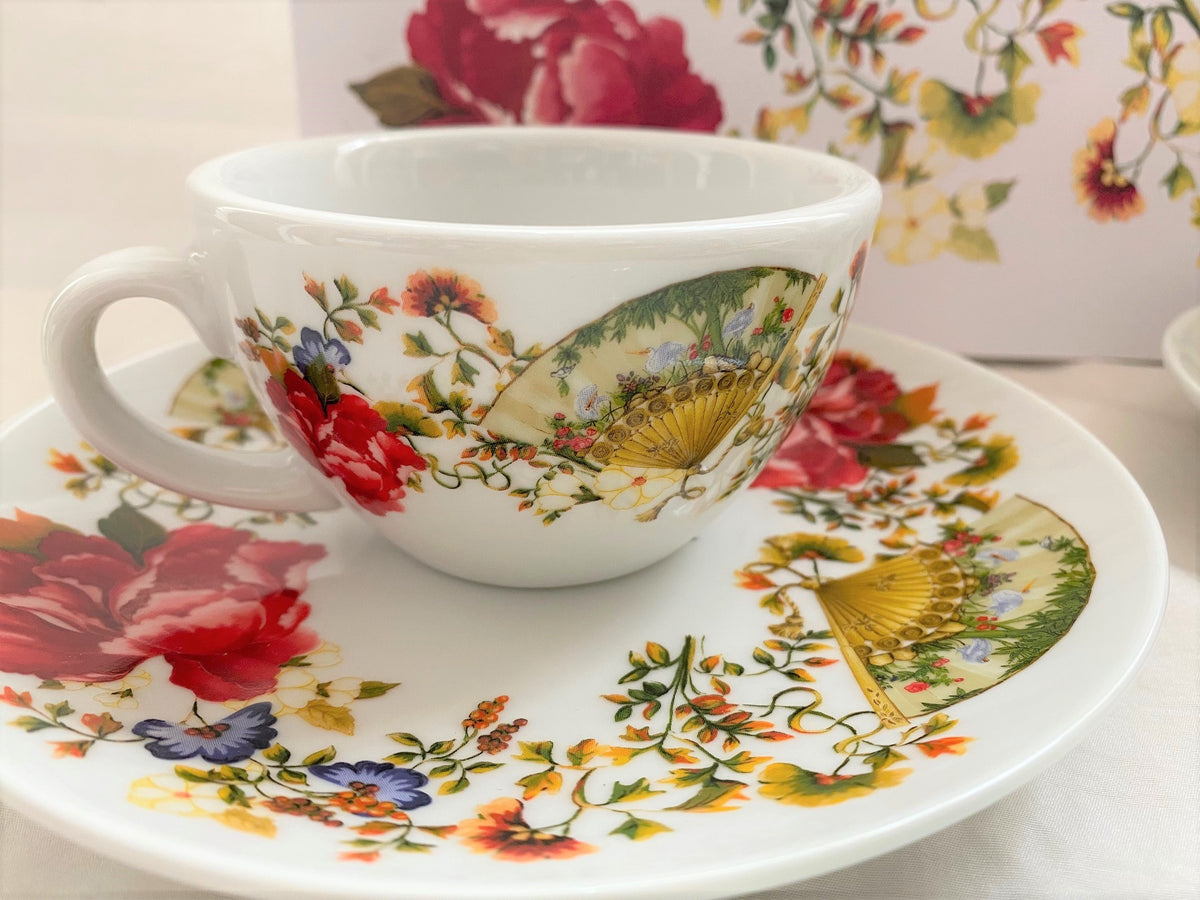 Dolce & Gabbana X Loveramics 2019 Mid-Autumn festival floral tea cup set