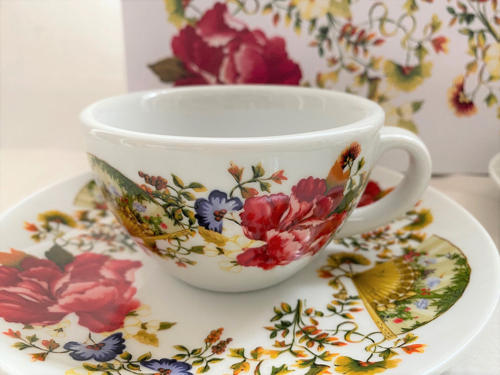 Dolce & Gabbana X Loveramics 2019 Mid-Autumn festival floral tea cup set