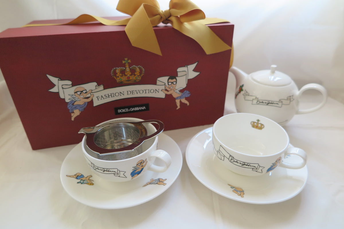 Dolce & Gabbana X Loveramics 2018 Mid-Autumn festival cartoon teapot & cup set