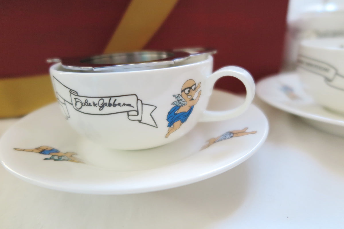 Dolce & Gabbana X Loveramics 2018 Mid-Autumn festival cartoon teapot & cup set