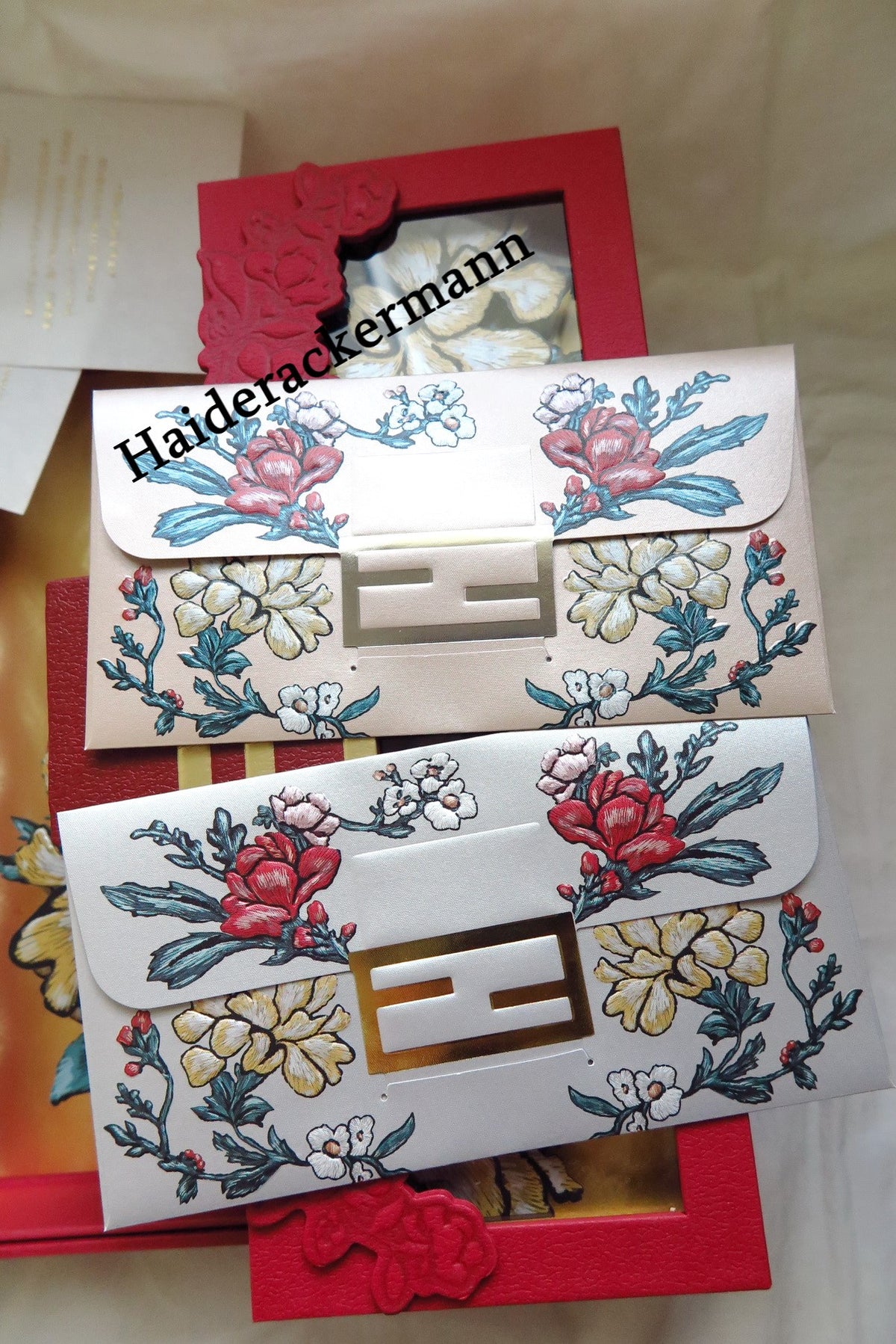 Fendi 2019 Chinese New Year red packet box set