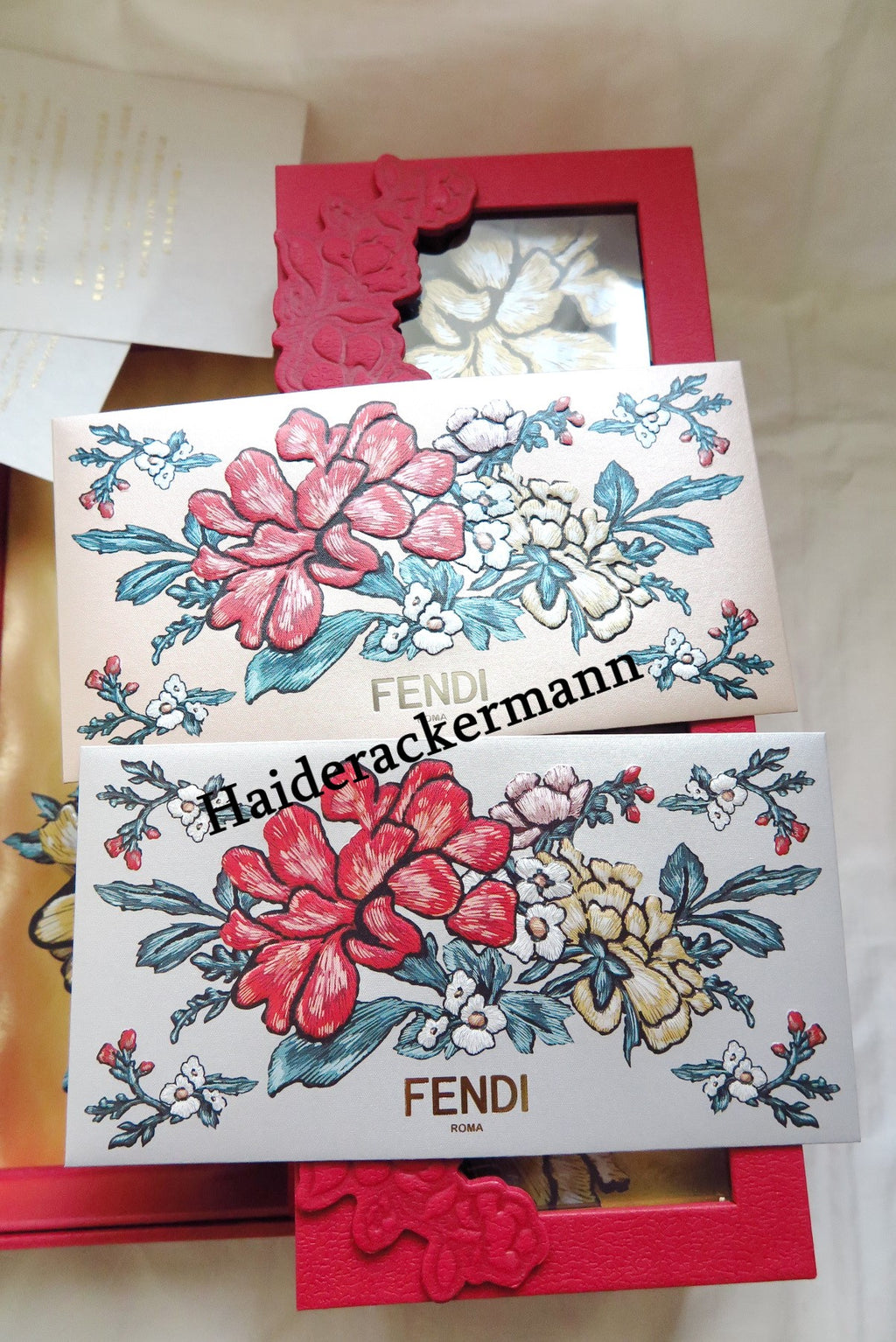 Fendi 2019 Chinese New Year red packet box set