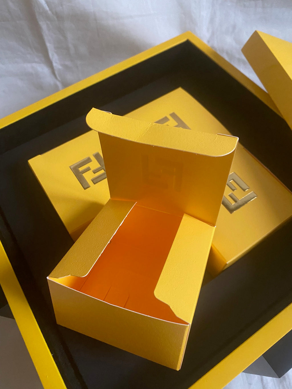 Fendi 2023 Mid-Autumn festival FF logo jewelry box