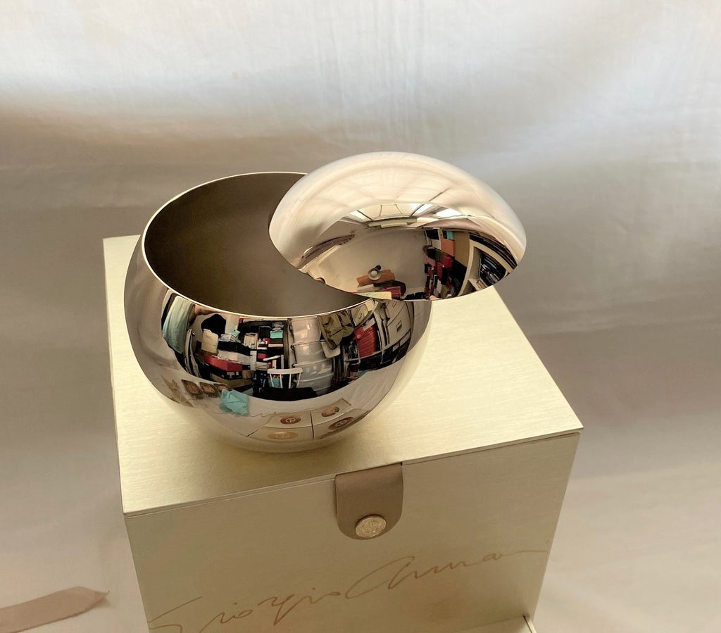 Giorgio Armani Casa 2021 Mid-Autumn festival steel globe box container
