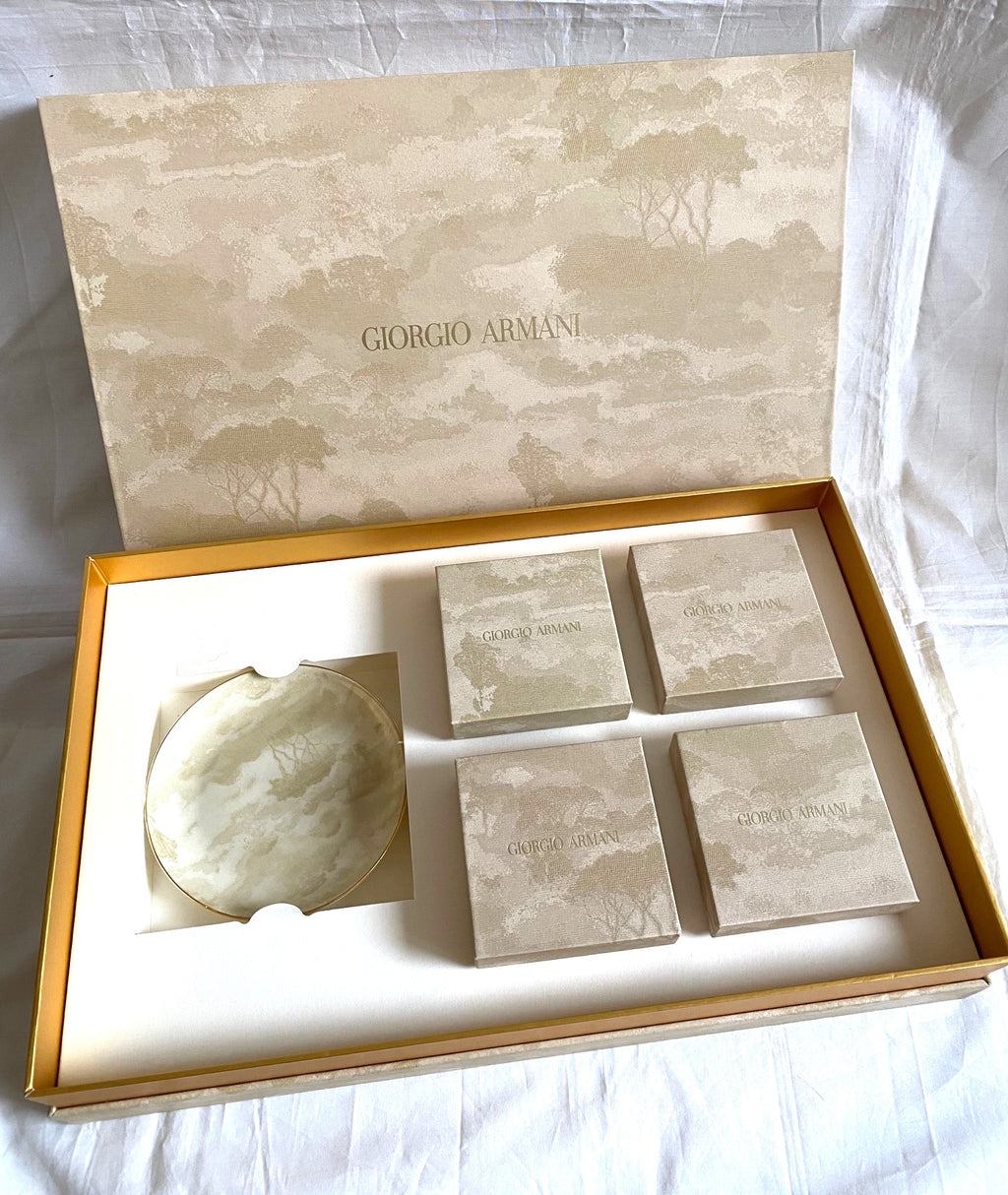 Giorgio Armani Casa 2022 Mid-Autumn festival porcelain dish